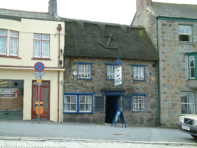 The Blue Anchor Inn, Helston. 27 May 2003.